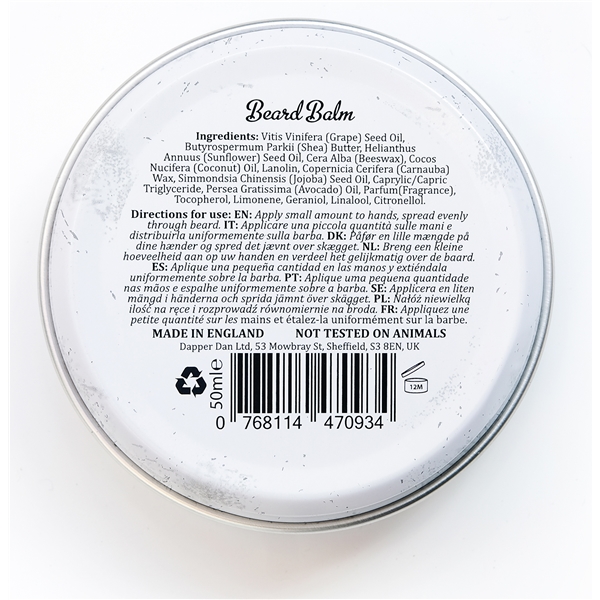 Dapper Dan Beard Balm (Kuva 3 tuotteesta 3)