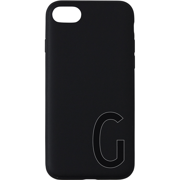 Design Letters Personal Cover iPhone Black A-Z G