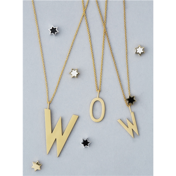 Design Letters Star Charm Gold (Kuva 2 tuotteesta 2)