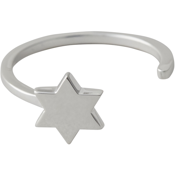 Design Letters Star Ring Silver (Kuva 1 tuotteesta 2)