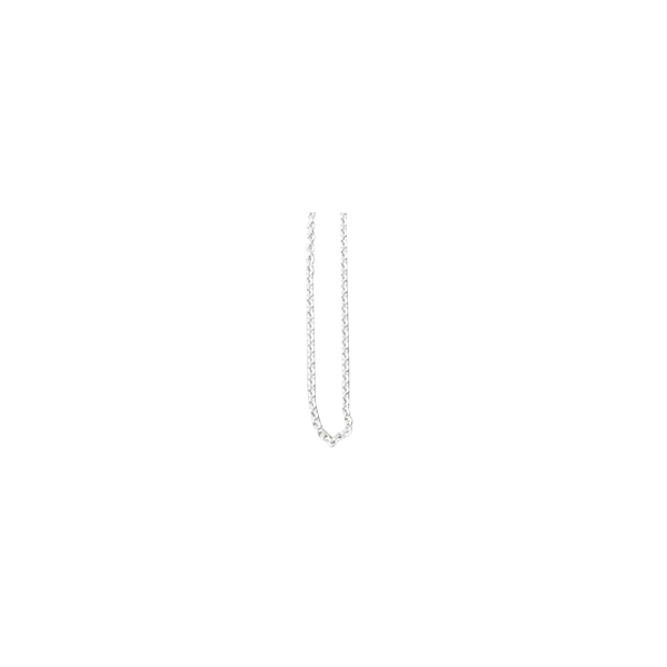 Design Letters Necklace Chain 60 cm Silver (Kuva 1 tuotteesta 2)