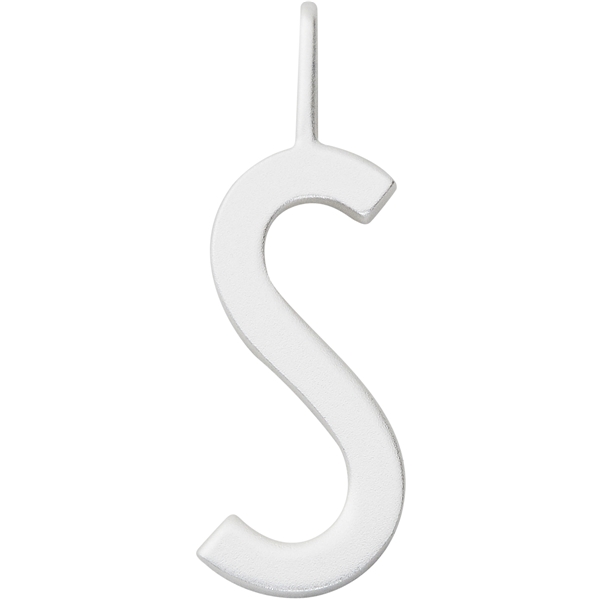 Design Letters Archetype Charm 16 mm Silver A-Z S