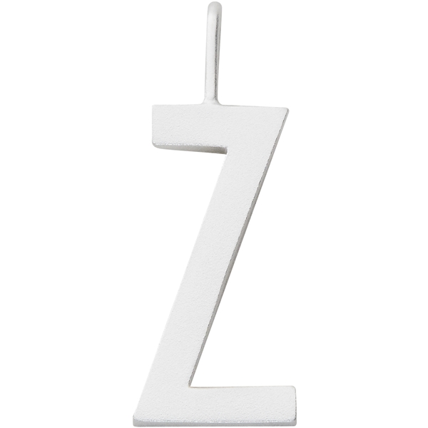 Design Letters Archetype Charm 16 mm Silver A-Z Z