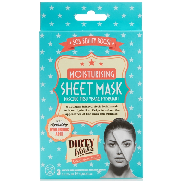 SOS Beauty Boost Moisturising Sheet Masks