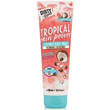 280 ml - Dirty Works Tropical Rain Power Coconut Wash