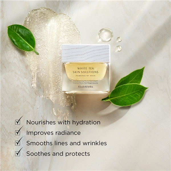 White Tea Skin - Replenishing Micro-Gel Cream (Kuva 4 tuotteesta 8)