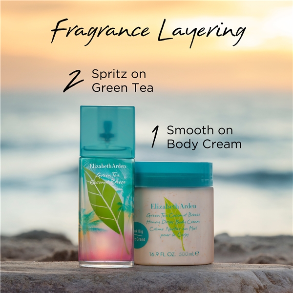 Green Tea Coconut Breeze - Body Cream (Kuva 5 tuotteesta 5)