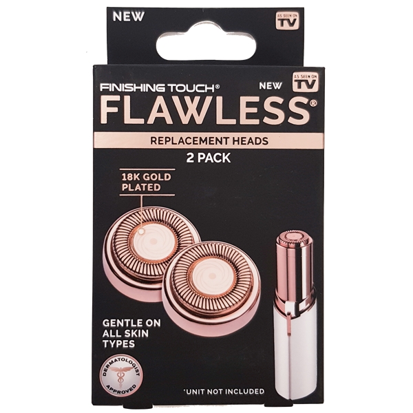 Flawless Deluxe Replacement Heads 2p (Kuva 2 tuotteesta 2)