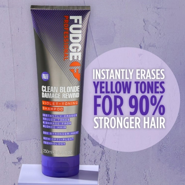 Fudge Clean Blonde Shampo (Kuva 6 tuotteesta 10)