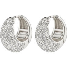 1 set - 26241-6073 NAOMI Crystal Hoops