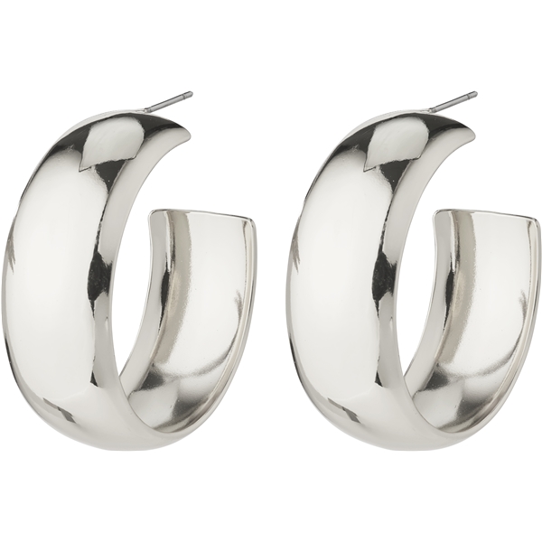 28241-6023 NAIA Mega Chunky Silver Hoops (Kuva 1 tuotteesta 3)