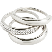 14242-6004 BLOOM Crystal Ring 3 in 1 Set