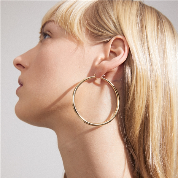 28243-2013 PRIYA Large Hoop Earrings (Kuva 4 tuotteesta 4)