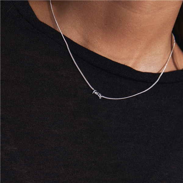 54243-6021 FAITH Necklace Silver Plated (Kuva 4 tuotteesta 4)