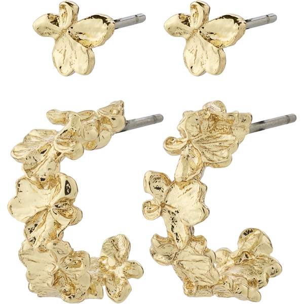 65243-2013 ZHURI Earrings 2 In 1 Set (Kuva 1 tuotteesta 4)