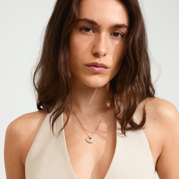 10251-2001 DUNE Heart Necklace (Kuva 3 tuotteesta 5)