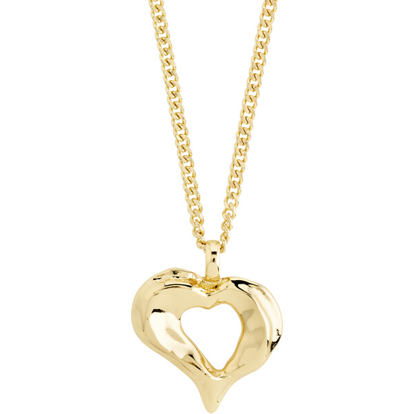 11251-2011 TIDE Heart Necklace Gold Plated (Kuva 1 tuotteesta 4)