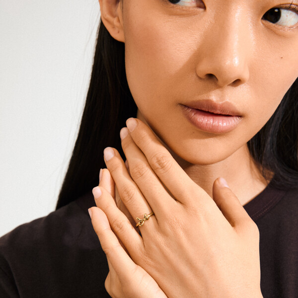 63253-2014 Lulu Bow Stack Ring (Kuva 2 tuotteesta 3)