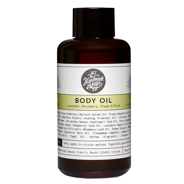 Body Oil Lavender, Rosemary, Thyme & Mint