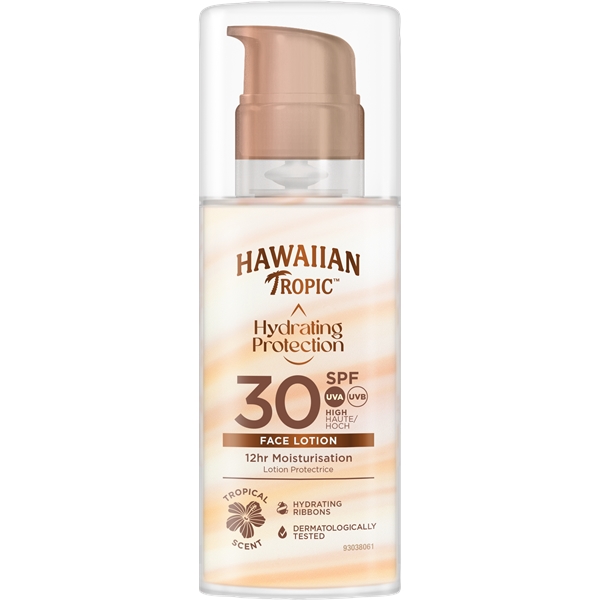 Silk Hydration Face Lotion Spf 30 50 ml, Hawaiian Tropic