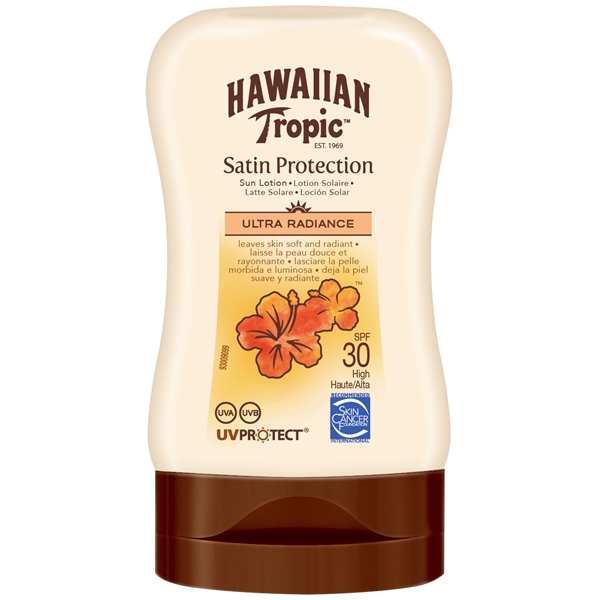 Travel Satin Protection Lotion SPF 30 100 ml, Hawaiian Tropic