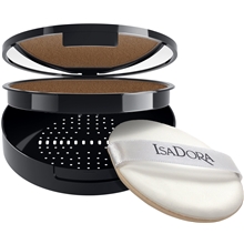 10 gr - No. 090 Mocha - IsaDora Nature Enhanced 
Compact Foundation