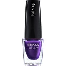 6 ml - No. 303 Purple Passion  - IsaDora Metallic Nail Glow