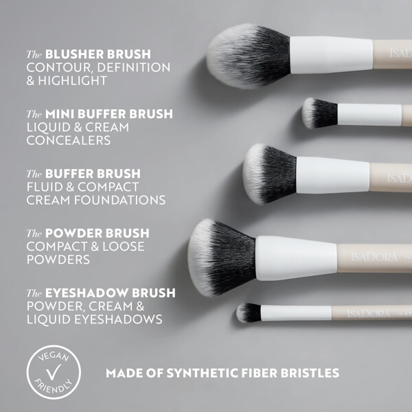 IsaDora Face Perfector Brush (Kuva 3 tuotteesta 3)