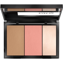 12 gr - No. 060 Warm Peach - IsaDora Face Sculptor 3in1 Palette
