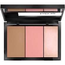 12 gr - No. 062 Cool Pink - IsaDora Face Sculptor 3in1 Palette