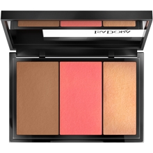 12 gr - No. 064 Intense Peach - IsaDora Face Sculptor 3in1 Palette