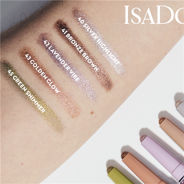 IsaDora The Shimmer Eyeshadow Stick Longwear (Kuva 6 tuotteesta 9)