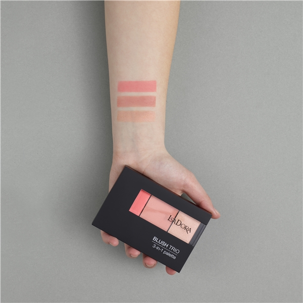 IsaDora Blush Trio 3 in 1 Palette (Kuva 3 tuotteesta 3)