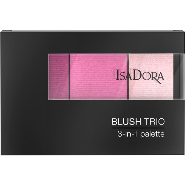 IsaDora Blush Trio 3 in 1 Palette (Kuva 1 tuotteesta 3)