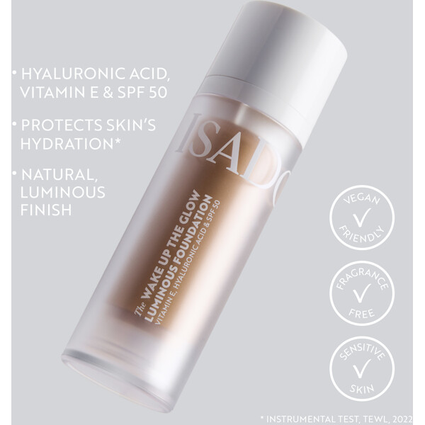 IsaDora Wake Up the Glow Foundation (Kuva 6 tuotteesta 10)