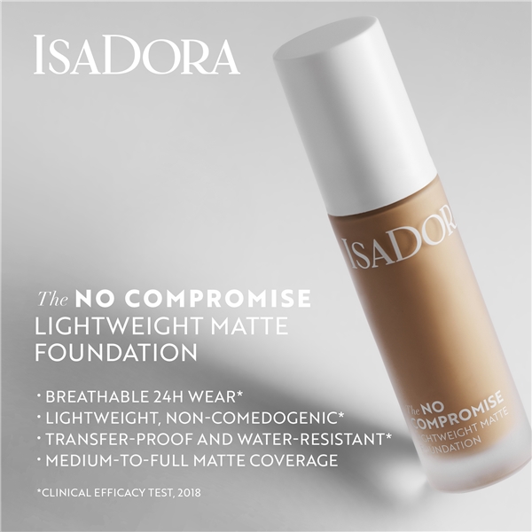 IsaDora No Compromise Lightweight Foundation (Kuva 7 tuotteesta 8)