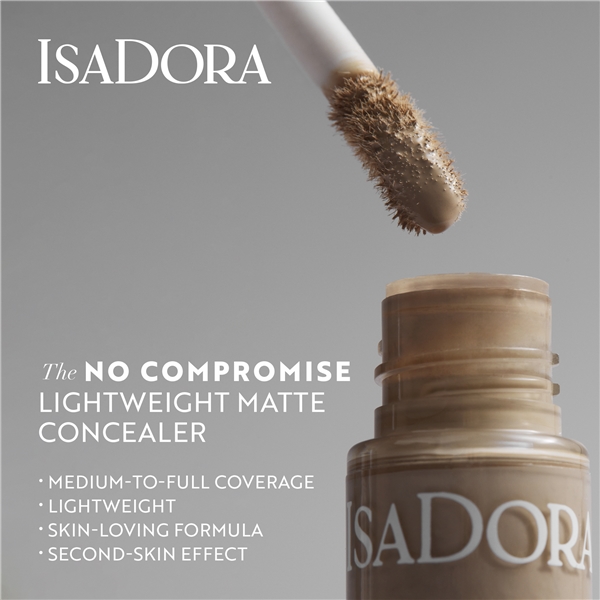 IsaDora No Compromise Lightweight Concealer (Kuva 6 tuotteesta 8)