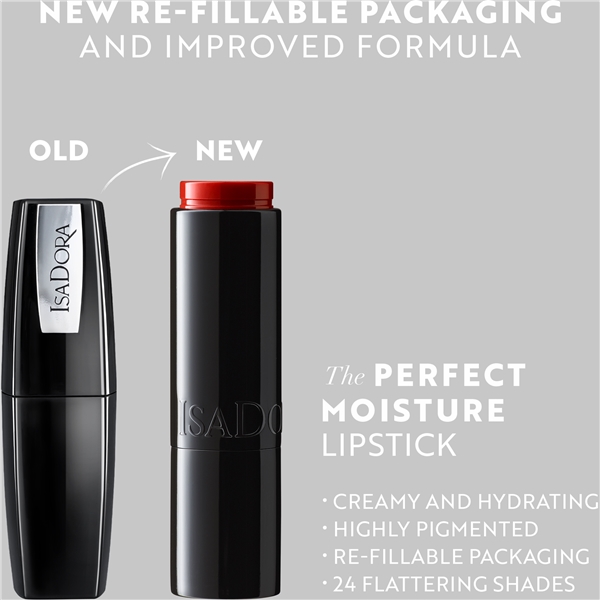 IsaDora The Perfect Moisture Lipstick (Kuva 5 tuotteesta 8)