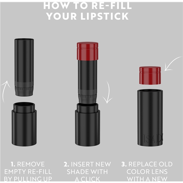 IsaDora The Perfect Moisture Lipstick Refill (Kuva 5 tuotteesta 5)