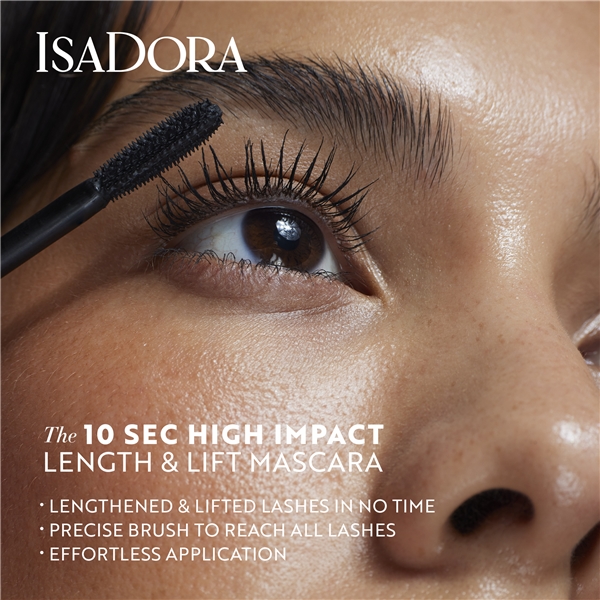 IsaDora The 10 Sec High Impact Length Mascara (Kuva 5 tuotteesta 7)