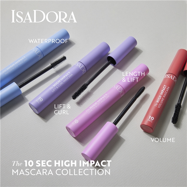 IsaDora The 10 sec High Impact Lift & Curl Mascara (Kuva 7 tuotteesta 8)