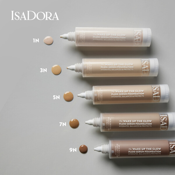 IsaDora The Wake Up the Glow Fluid Foundation (Kuva 7 tuotteesta 8)