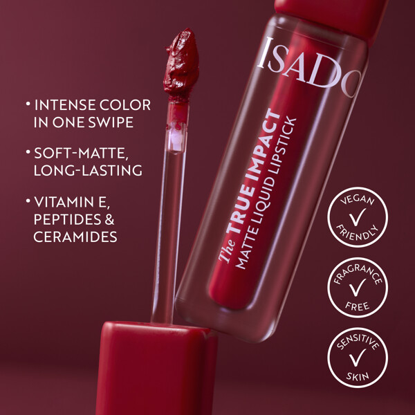 IsaDora The True Impact Matte Liquid Lipstick (Kuva 5 tuotteesta 8)