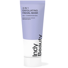 75 ml - Indy Beauty 3 In 1 Exfoliating Facial Mask