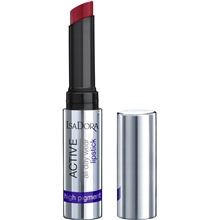 1.6 gr - No. 015 Active Red - IsaDora Active All Day Wear Lipstick