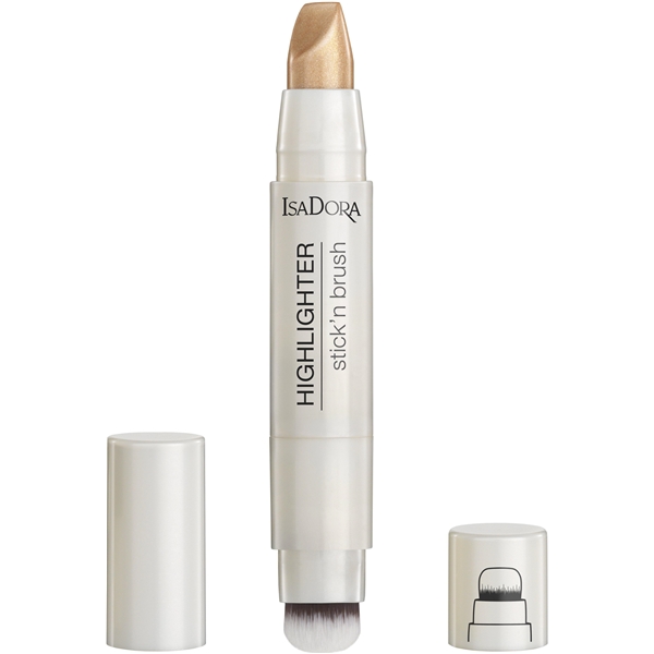 IsaDora Highlighter Stick'n Brush (Kuva 1 tuotteesta 3)
