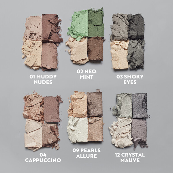 IsaDora The Quartet Eyeshadow (Kuva 5 tuotteesta 6)