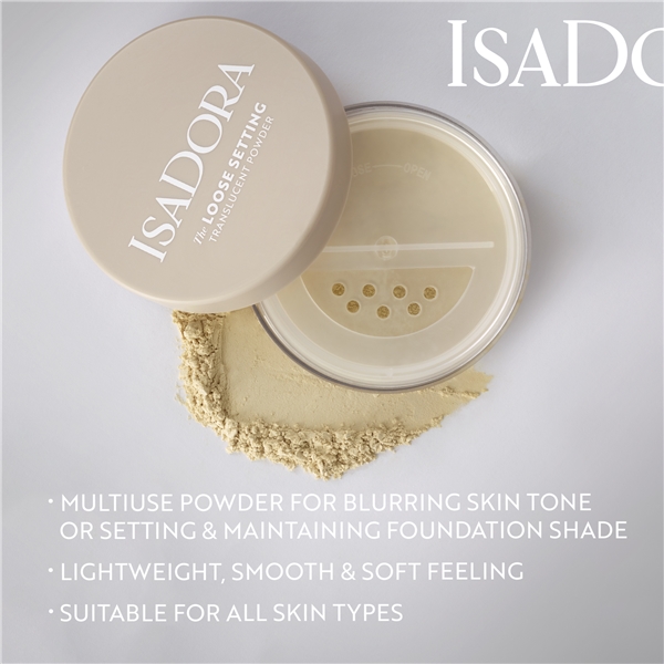 IsaDora The Loose Setting Translucent Powder (Kuva 6 tuotteesta 7)
