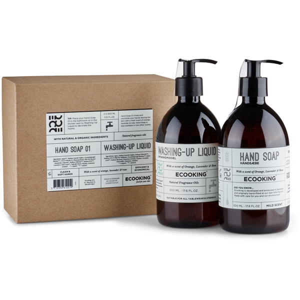 Ecooking Kit Hand Soap 01 & Washing Up Liquid