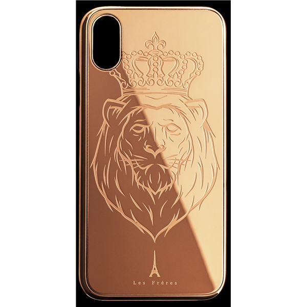 Les Fréres Rosé Lion iPhone Case